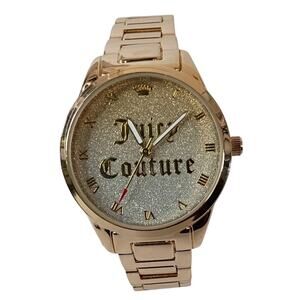 Juicy Couture Black Label Women's Gold Toned Watch